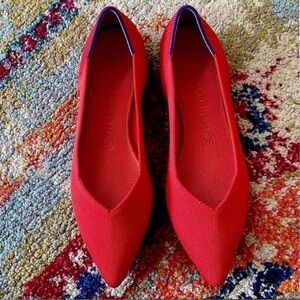 Rothy’s The Point Flats Flame